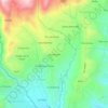 Mappa topografica San Miguel, altitudine, rilievo