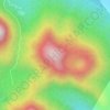 Mappa topografica Mount Pulog, altitudine, rilievo