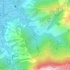 Mappa topografica 壩尾, altitudine, rilievo