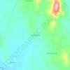 Mappa topografica Lagoa Grande, altitudine, rilievo