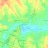 Mappa topografica Eagle Heights, altitudine, rilievo