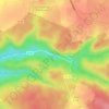 Mappa topografica Fond de l'Épinette, altitudine, rilievo
