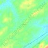 Mappa topografica Oak Grove, altitudine, rilievo