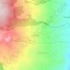 Mappa topografica Mapayag, altitudine, rilievo