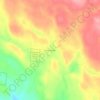 Mappa topografica North Osceola, altitudine, rilievo