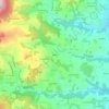 Mappa topografica Biesse, altitudine, rilievo