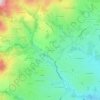 Mappa topografica Les-Carriasses, altitudine, rilievo