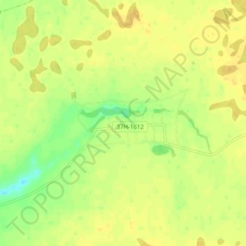 Mappa topografica Патраки, altitudine, rilievo