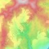 Mappa topografica Maligcong, altitudine, rilievo