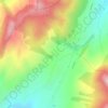 Mappa topografica El Boqueron, altitudine, rilievo