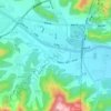 Mappa topografica 草湖, altitudine, rilievo
