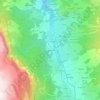 Mappa topografica Ciaminades, altitudine, rilievo