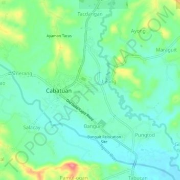 Mappa topografica Zacarias Subdivision, altitudine, rilievo