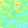 Mappa topografica Gapok, altitudine, rilievo