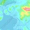 Mappa topografica Digebouy, altitudine, rilievo