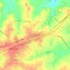 Mappa topografica Carolina Industrial Park, altitudine, rilievo
