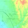 Mappa topografica West Helena, altitudine, rilievo