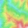 Mappa topografica Нойрух, altitudine, rilievo