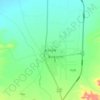 Mappa topografica 察汗乌苏镇, altitudine, rilievo