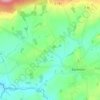 Mappa topografica La Huttière, altitudine, rilievo