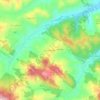 Mappa topografica Case Mezzadri, altitudine, rilievo