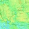 Mappa topografica Marwede Place, altitudine, rilievo