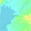 Mappa topografica Punta de Piedras, altitudine, rilievo