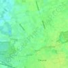 Mappa topografica Voort, altitudine, rilievo
