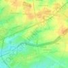 Mappa topografica Chagnolet, altitudine, rilievo