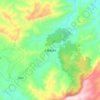 Mappa topografica 大寨苗族乡, altitudine, rilievo