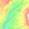 Mappa topografica Isla, altitudine, rilievo