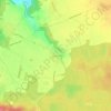 Mappa topografica Fontaineroux, altitudine, rilievo
