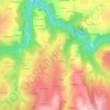 Mappa topografica Forest, altitudine, rilievo