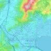 Mappa topografica 鐵尾仔, altitudine, rilievo