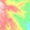 Mappa topografica Pavas, altitudine, rilievo