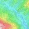 Mappa topografica Fenile, altitudine, rilievo