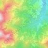 Mappa topografica Niquidetto, altitudine, rilievo