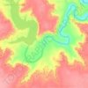 Mappa topografica River Falls, altitudine, rilievo