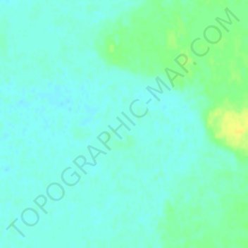 Mappa topografica Seward Peninsula, altitudine, rilievo