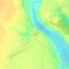 Mappa topografica Pancoastburg, altitudine, rilievo