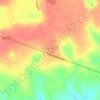 Mappa topografica Itatiaia do Alto Bonito, altitudine, rilievo