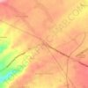 Mappa topografica Talaga, altitudine, rilievo