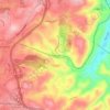 Mappa topografica Yellow Sulphur, altitudine, rilievo