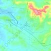 Mappa topografica Kawatzin, altitudine, rilievo