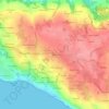 Mappa topografica Rozavot, altitudine, rilievo
