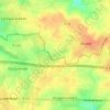 Mappa topografica Les Drouets, altitudine, rilievo