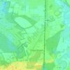 Mappa topografica Moordorf, altitudine, rilievo