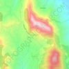 Mappa topografica Mavromati, altitudine, rilievo