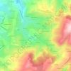 Mappa topografica Le Nez, altitudine, rilievo