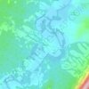 Mappa topografica Glengary, altitudine, rilievo